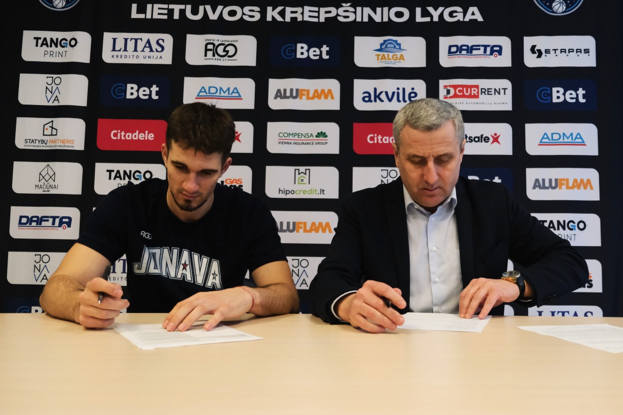 Jonavos „CBet“ pratęsė sutartį su Luku Kreišmontu