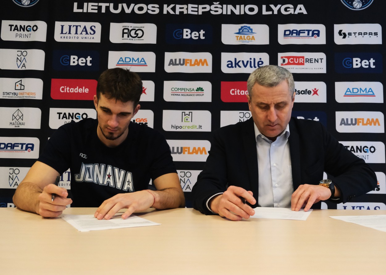 Jonavos „CBet“ pratęsė sutartį su Luku Kreišmontu