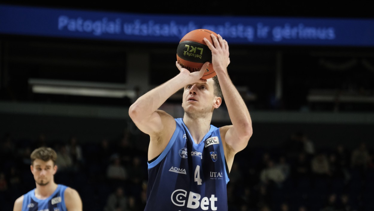 „CBet“ pralaimėjimų seriją nutraukė triumfu Vilniuje