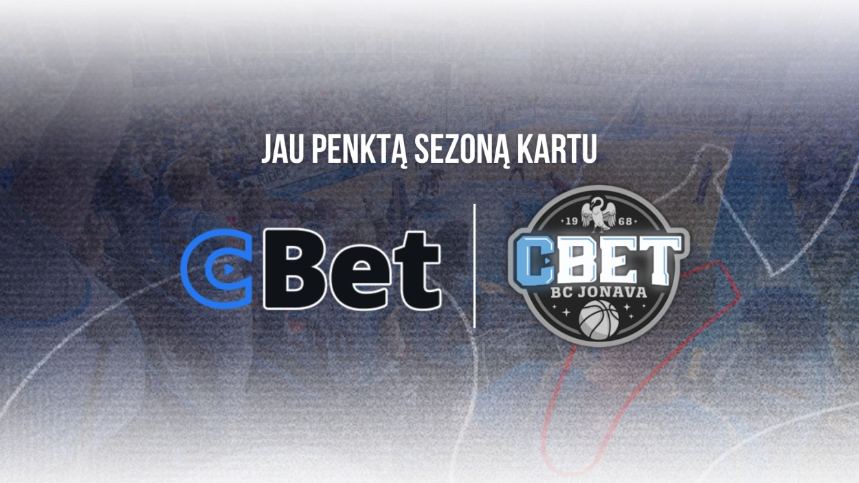 Penktą sezoną kartu: Jonavos krepšinio klubas ir ,,CBet“ tęsia bendradarbiavimą