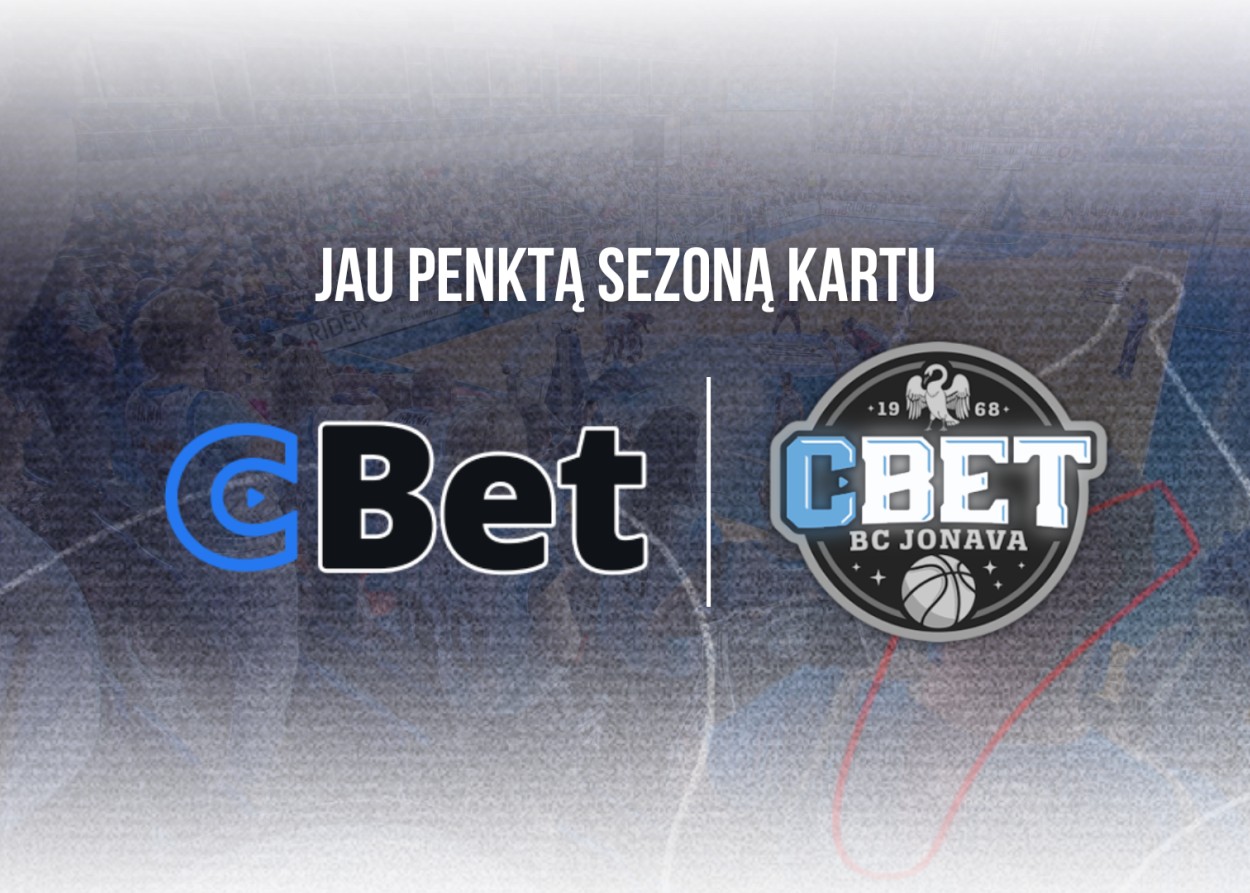 Penktą sezoną kartu: Jonavos krepšinio klubas ir ,,CBet“ tęsia bendradarbiavimą