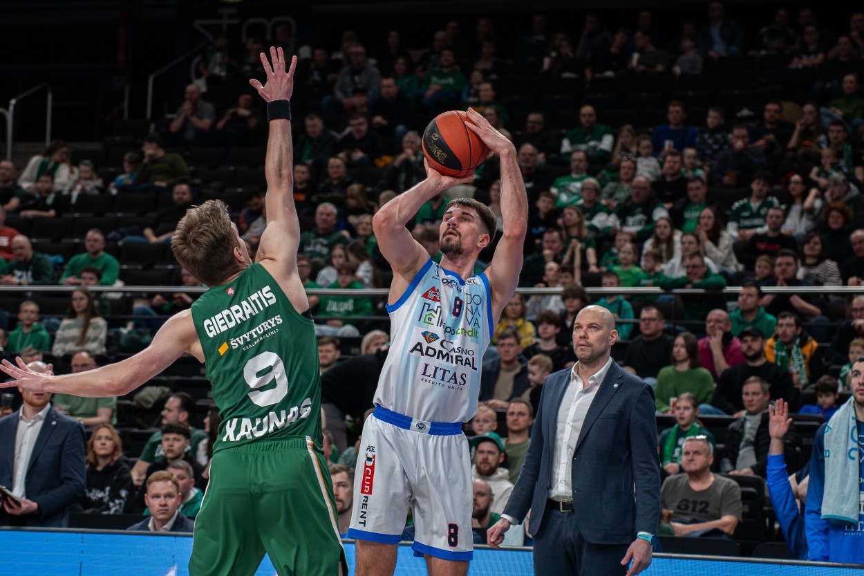 Atkakli dvikova Kaune baigėsi Lietuvos čempionų pergale